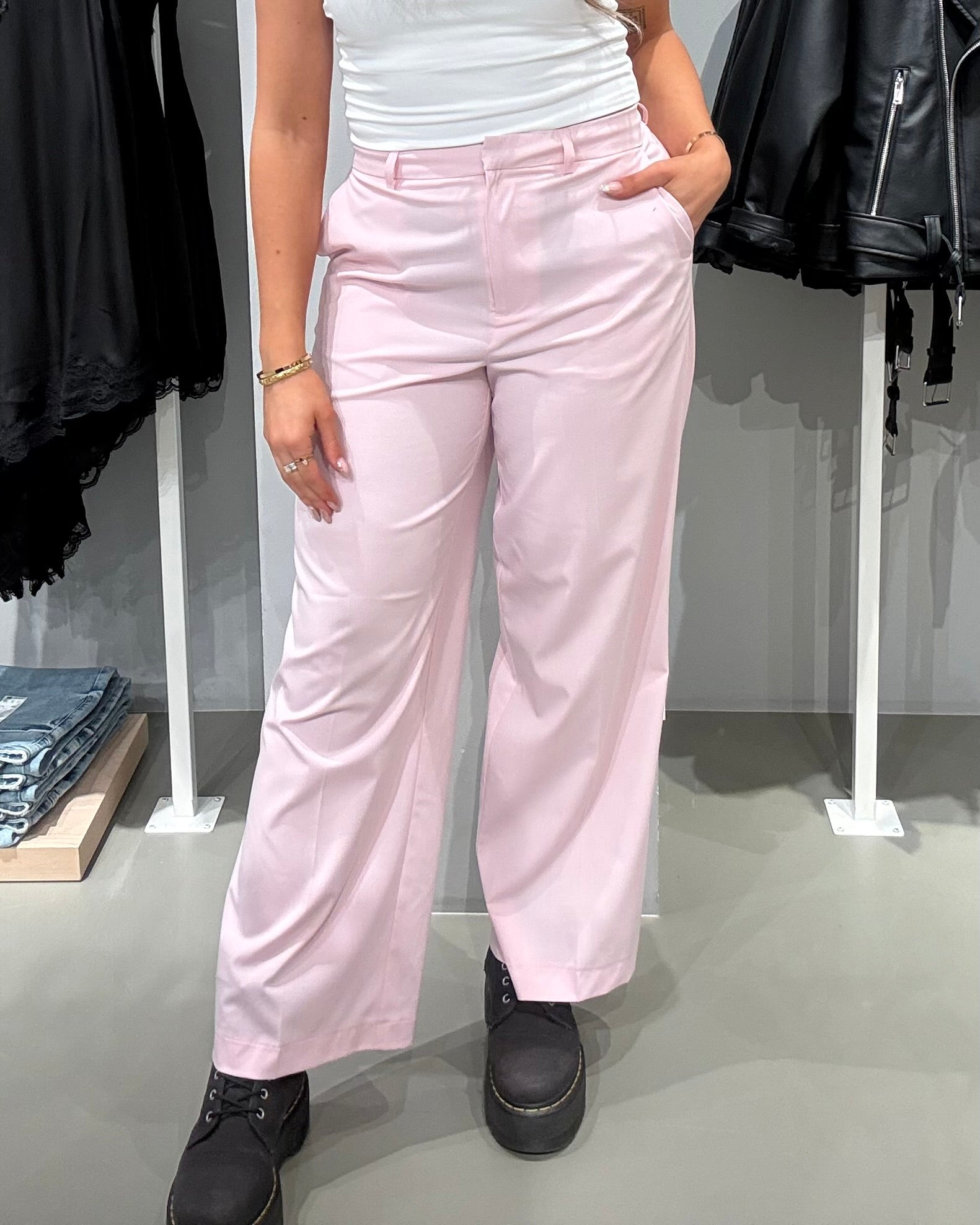 PCROSA Trousers - Roseate Spoonbill